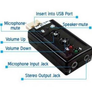 کارت صدا اکسترنال ولوم دار ایکس پی-پروداکت مدل XP-U31D